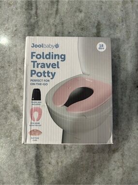 Joolbaby Folding Travel Potty - New- Pink